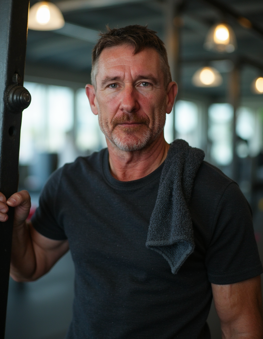 Neil Spence 55 — Gym Action